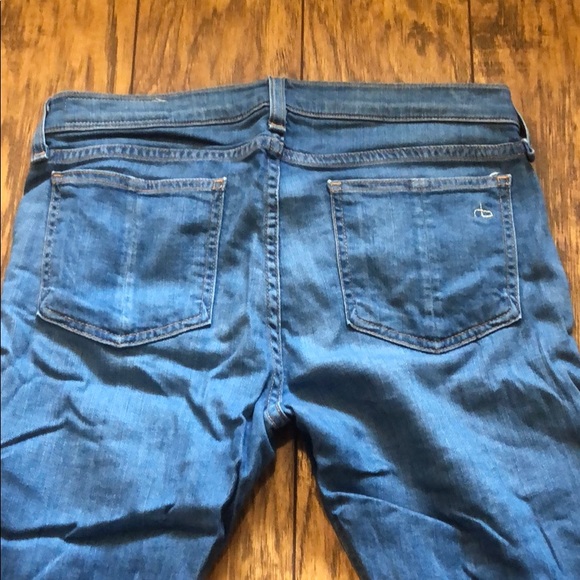 Rag & Bone Skinny Capri Jean in Clio - Picture 6 of 7